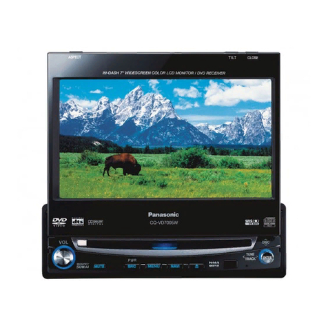 Panasonic CQ-VD7005W2 operating instructions