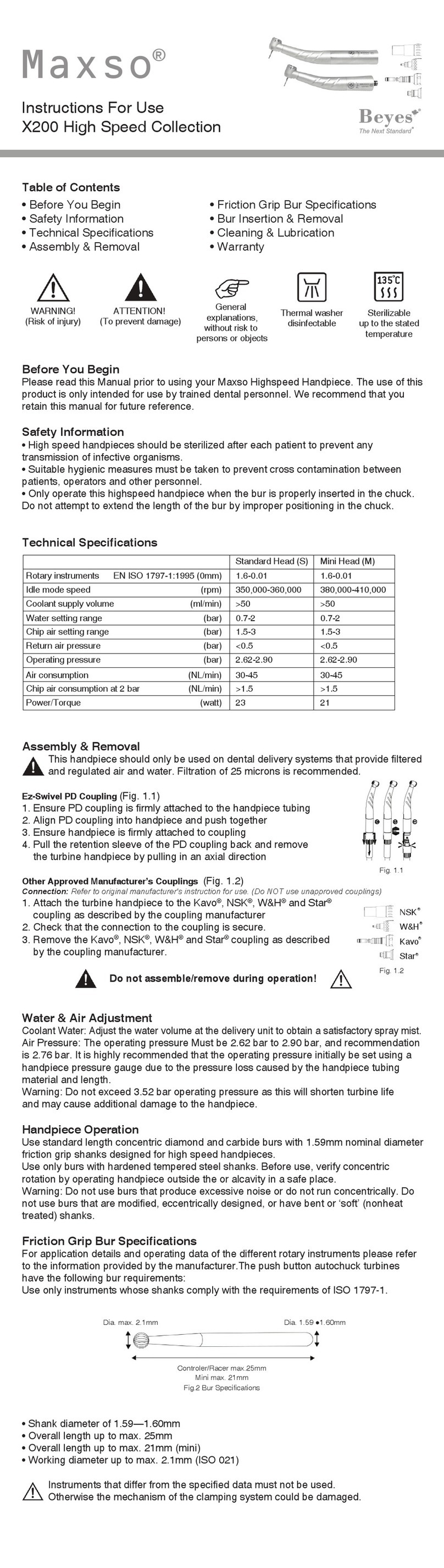 BEYES Maxso X200 User manual BEYES Maxso X200 User manual