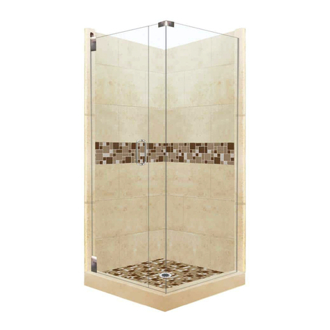 American Bath Factory Sistine Stone Corner installation guide