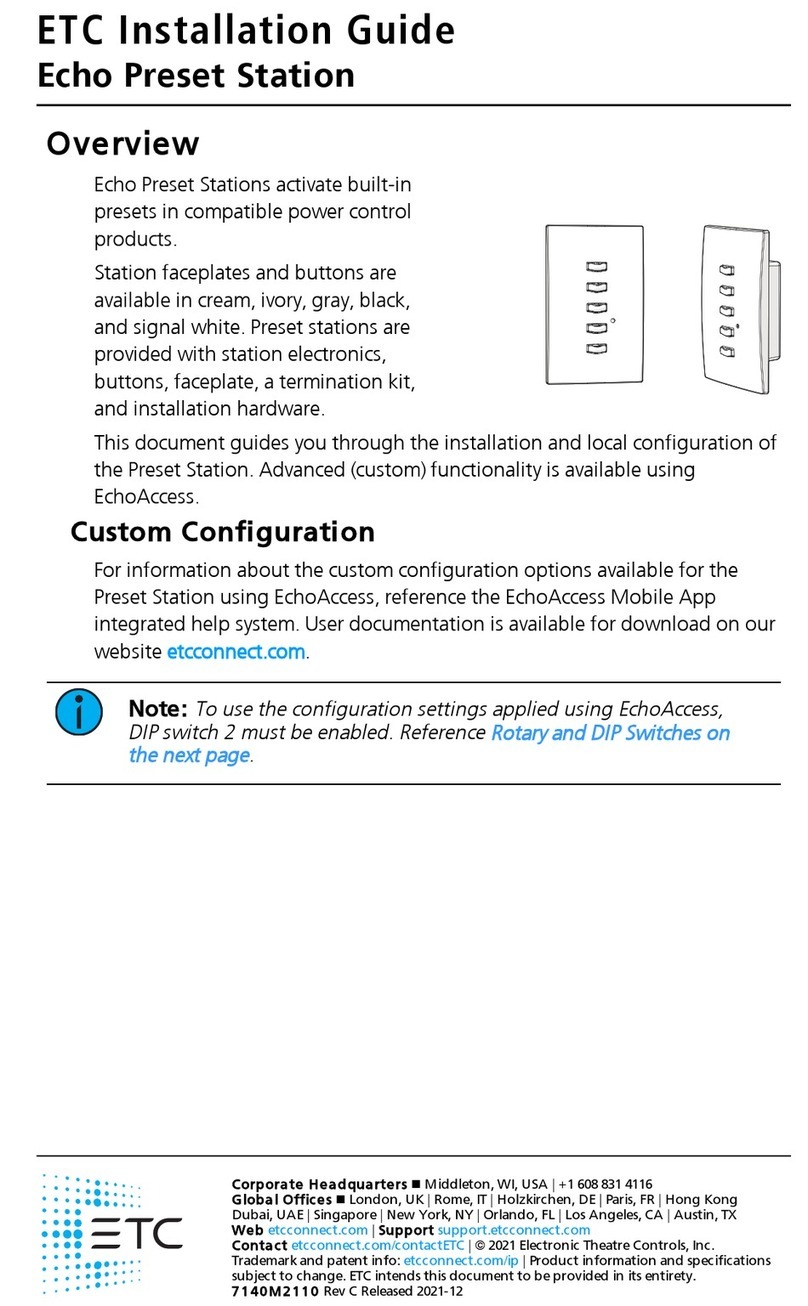 ETC Echo User manual