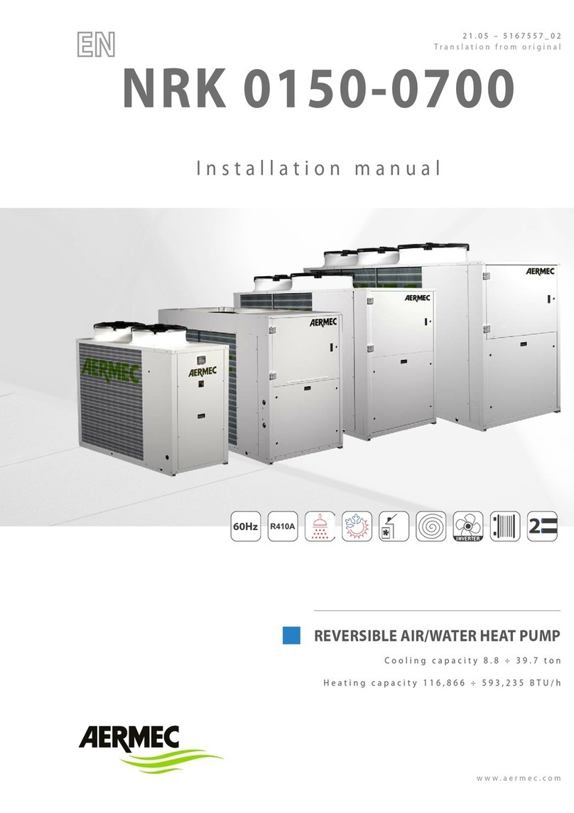 AERMEC NRK 0150 A User manual