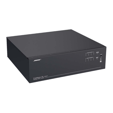 Bose FreeSpace E4 Series II Service manual