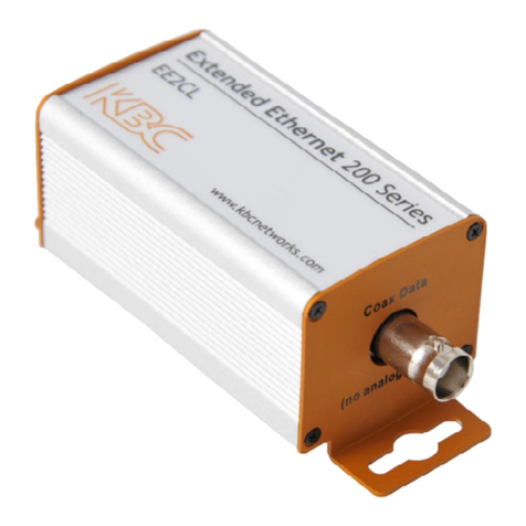 KBC EE2CL 200 Series User manual