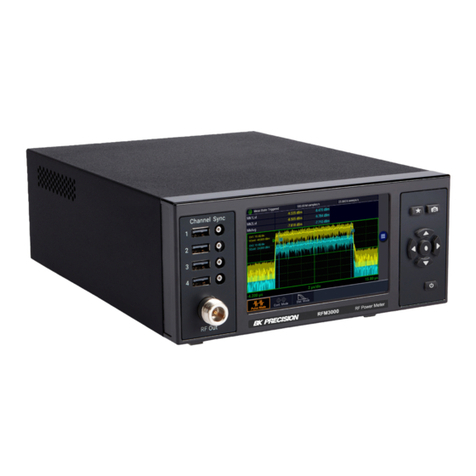 B+K precision RFM3000 Series user manual