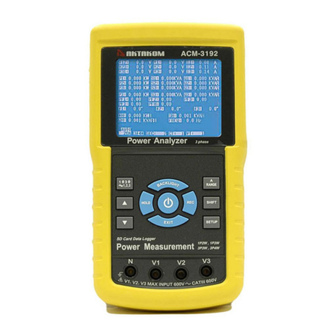 Aktakom ACM-3192 Operation manual