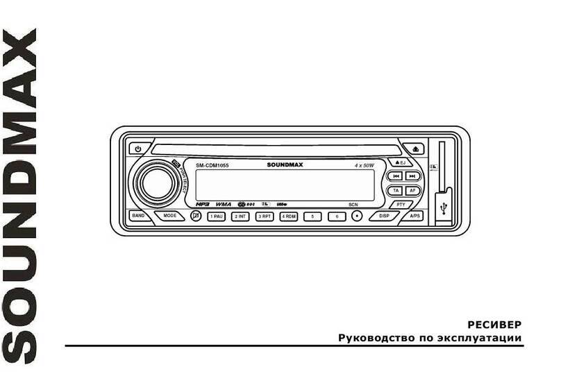 SoundMax SM-CDM1055 User manual SoundMax SM-CDM1055 User manual