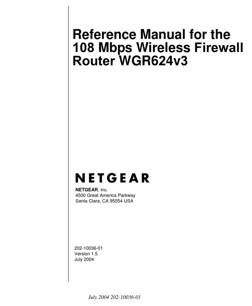 NETGEAR WGR624v3 User manual