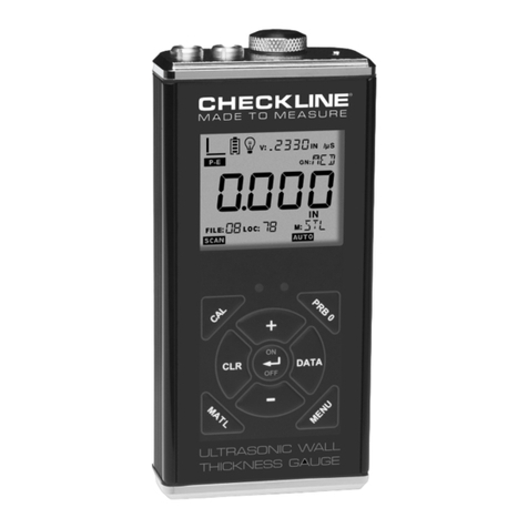 Check-line TI-25DLX operating manual
