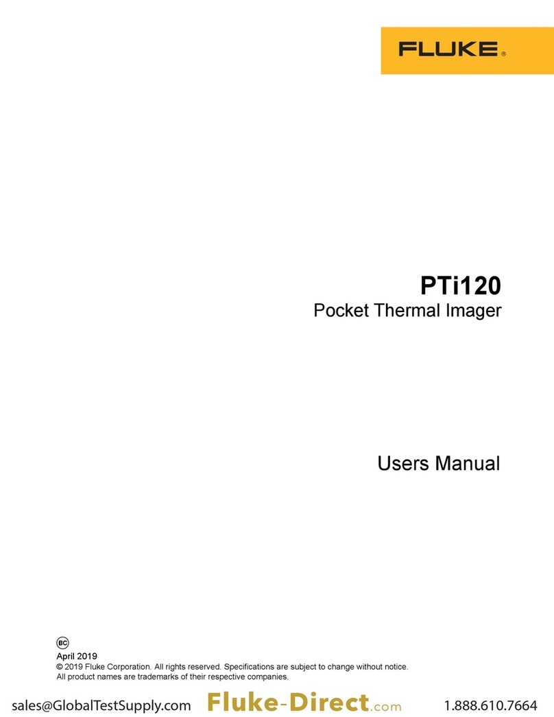 Fluke PTI120-9HZ user manual