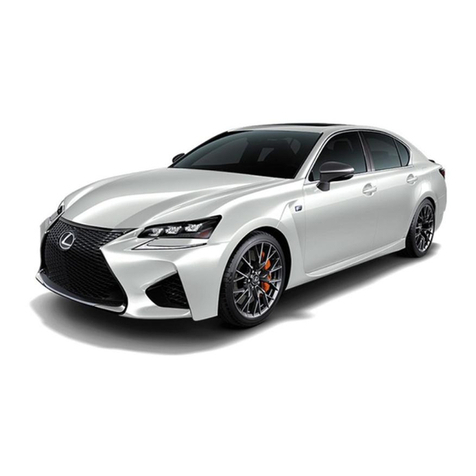 Lexus GS 450h owner's manual