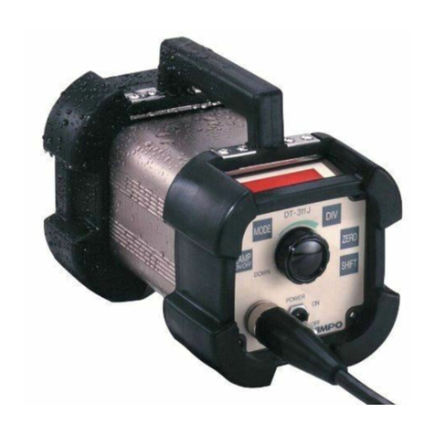 Nidec Shimpo DT-311J-230V instruction manual
