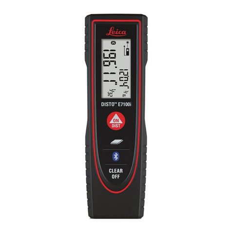 Leica Geosystems DISTO E7100i manual