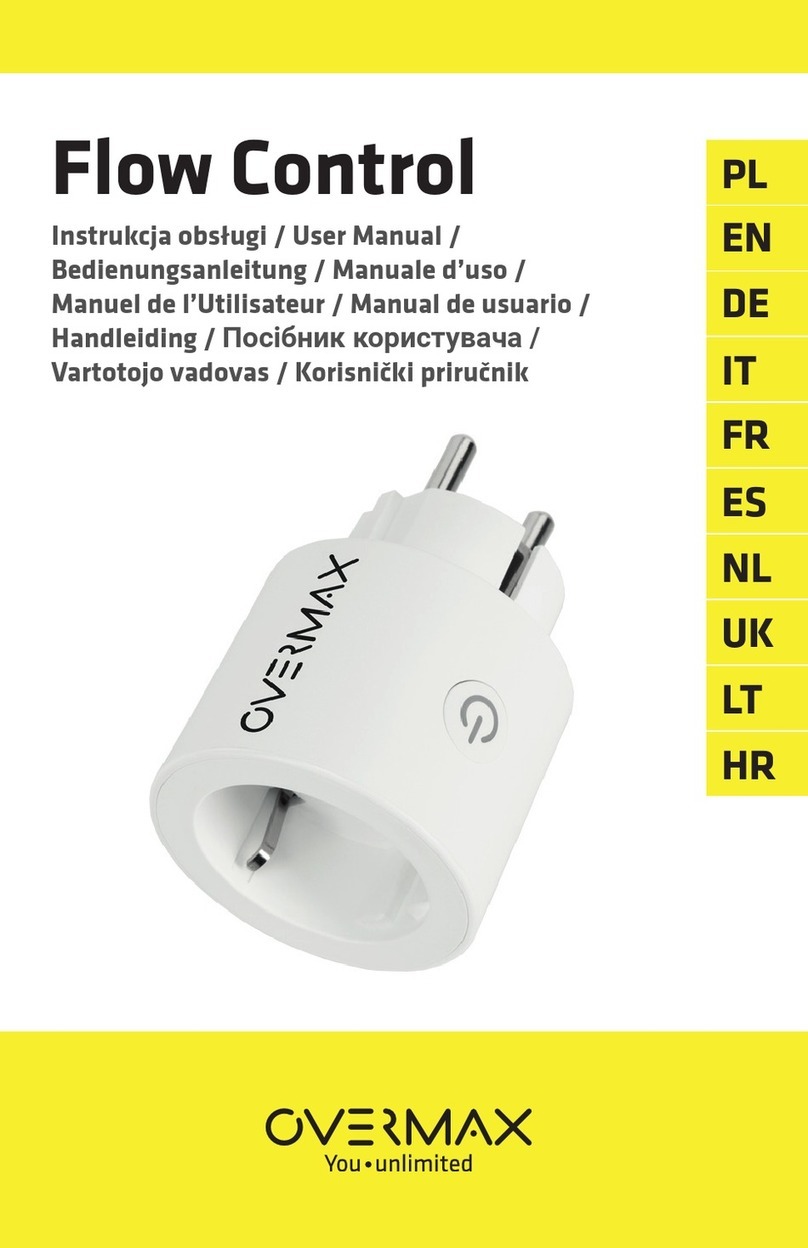 Overmax Flow Control user manual