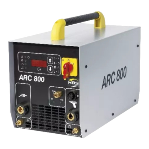HBS ARC 800 operating manual