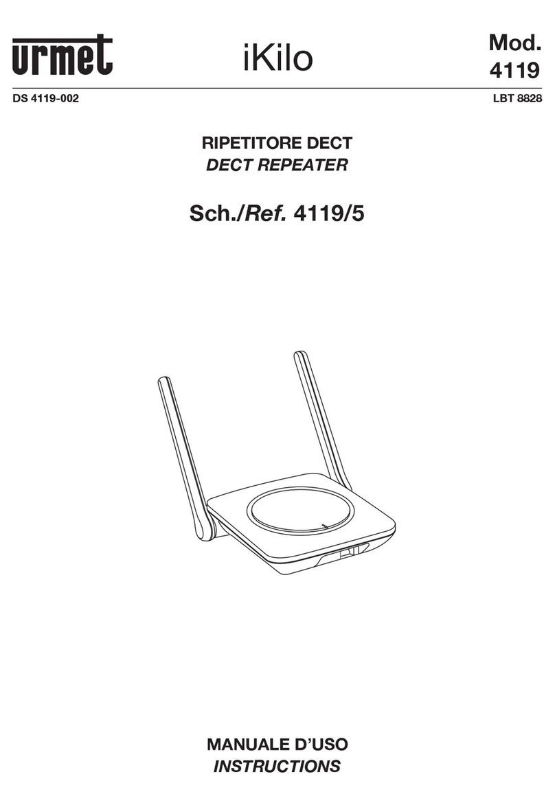 urmet domus iKilo 4119 User manual