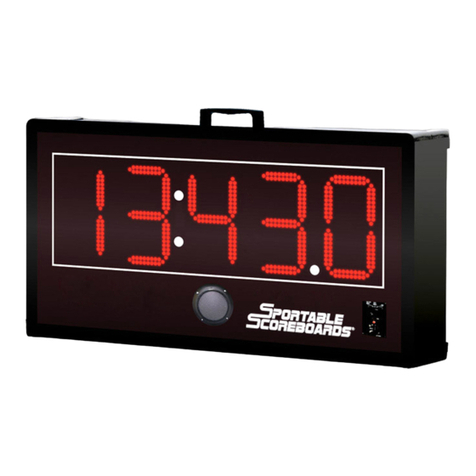 Sportable Scoreboards ST-15 User manual