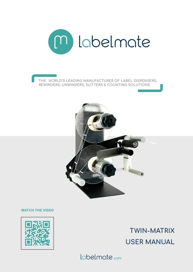 Labelmate TWIN-MATRIX-6-R/L Instruction Manual