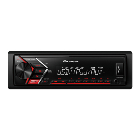 Pioneer MVH-S109UI User manual