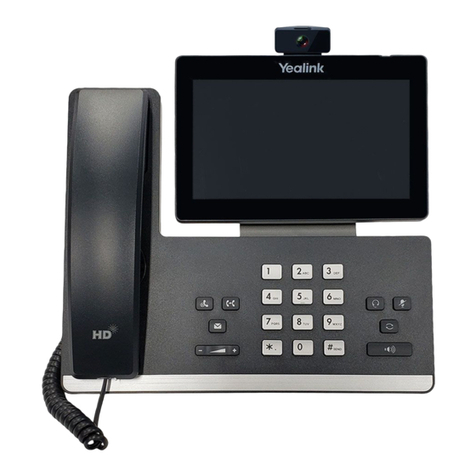 Yealink SIP-T58V User manual