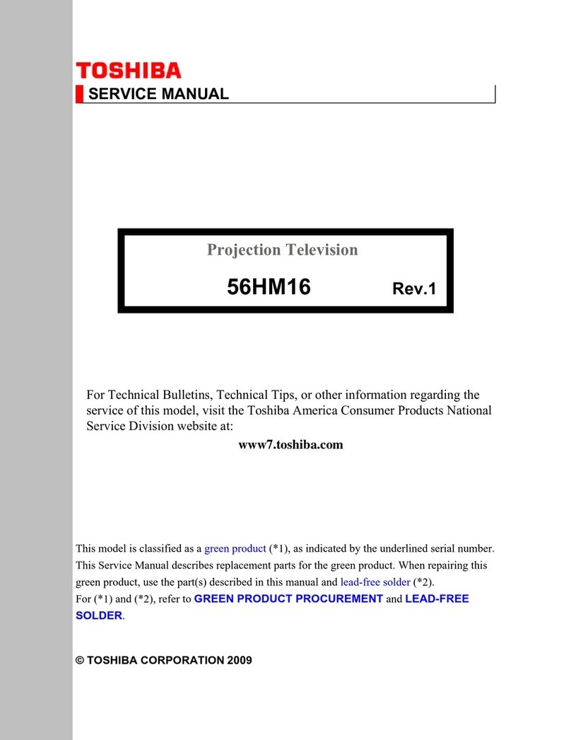 Toshiba 56HM16 User manual