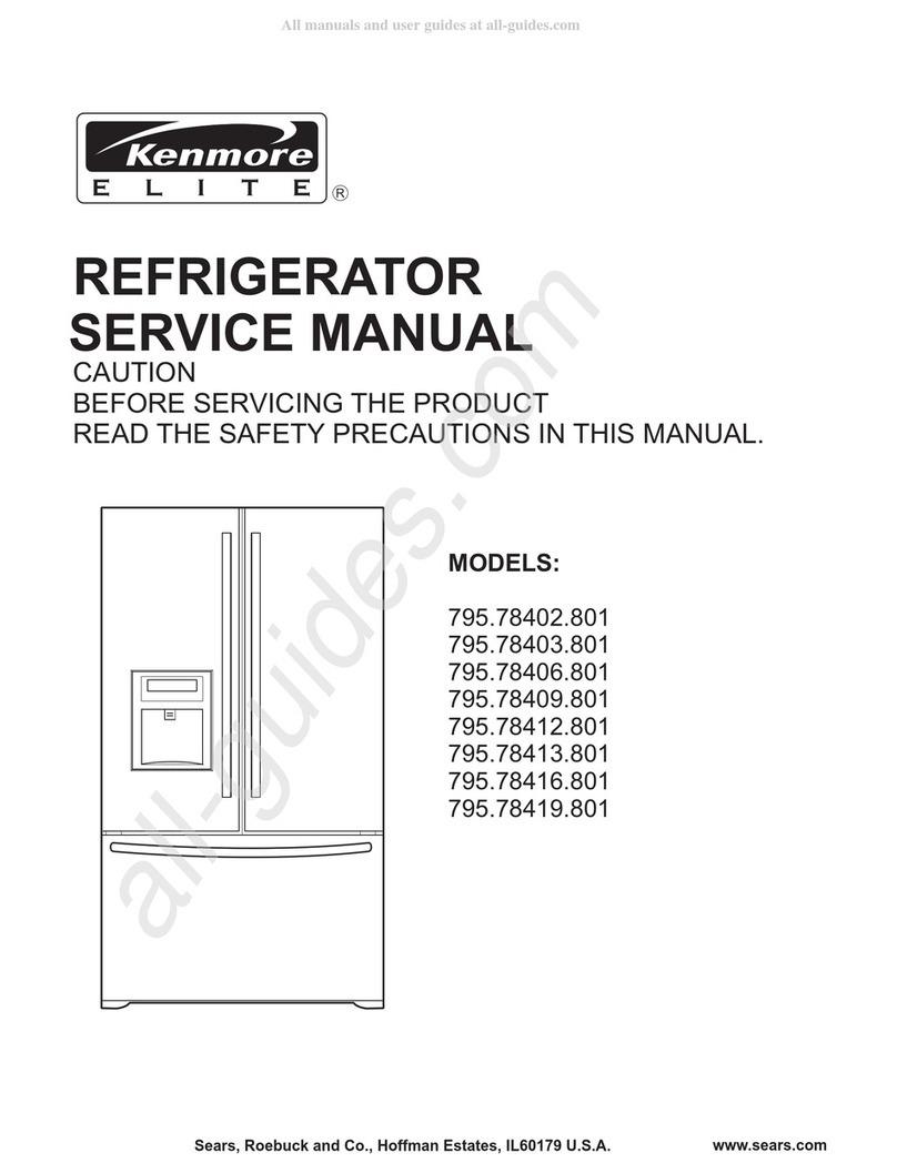 Kenmore 795.78402.801 Service manual