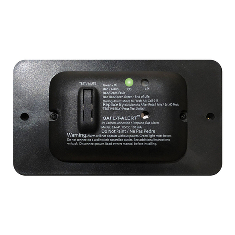 SAFE-T-ALERT 85-741 user manual