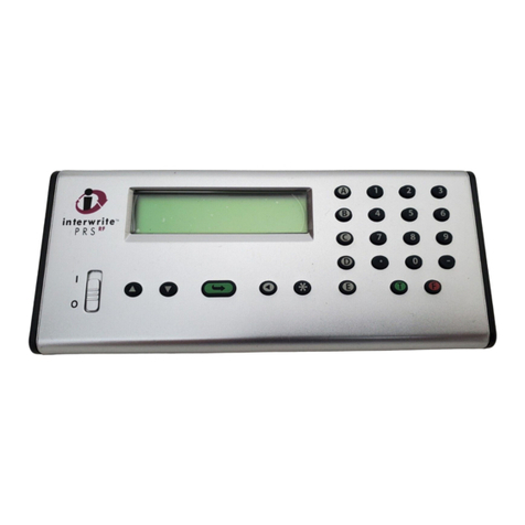 GTCO CalComp InterWrite PRS Remote Clicker User manual