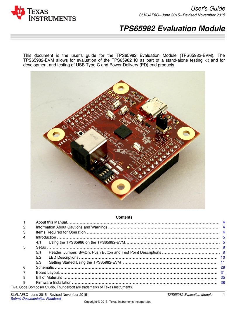Texas Instruments TPS65986 User manual