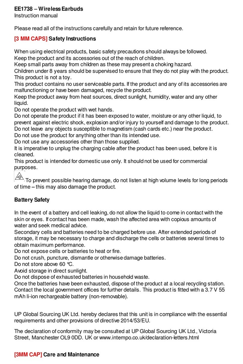 INTEMPO EE1738 instruction manual