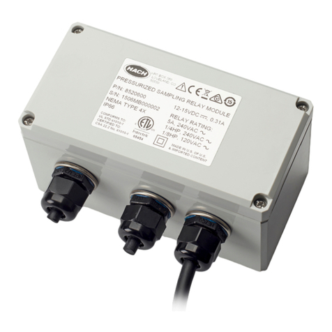 Hach 8520600 User manual