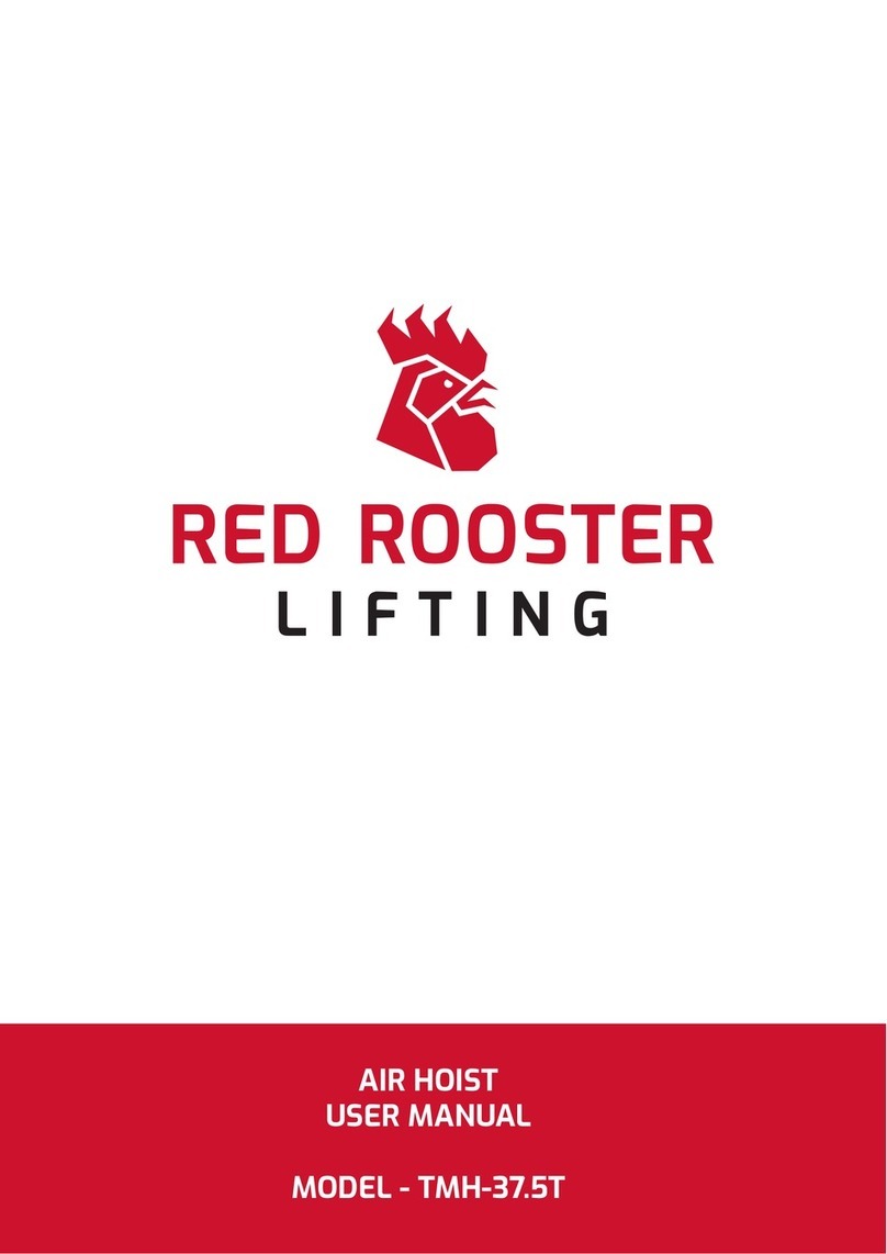 RED ROOSTER TMH- 37.5T User manual