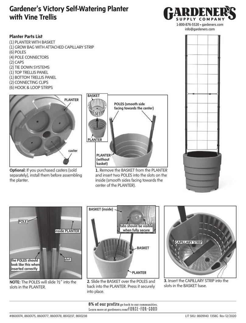 Gardeners Victory quick start guide