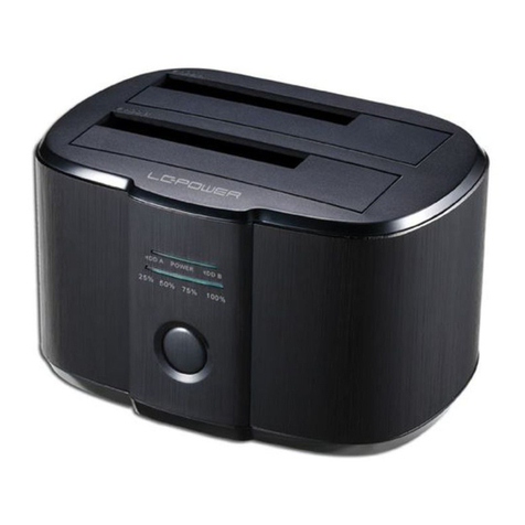 LC-POWER LC-DOCK-U3-II User manual