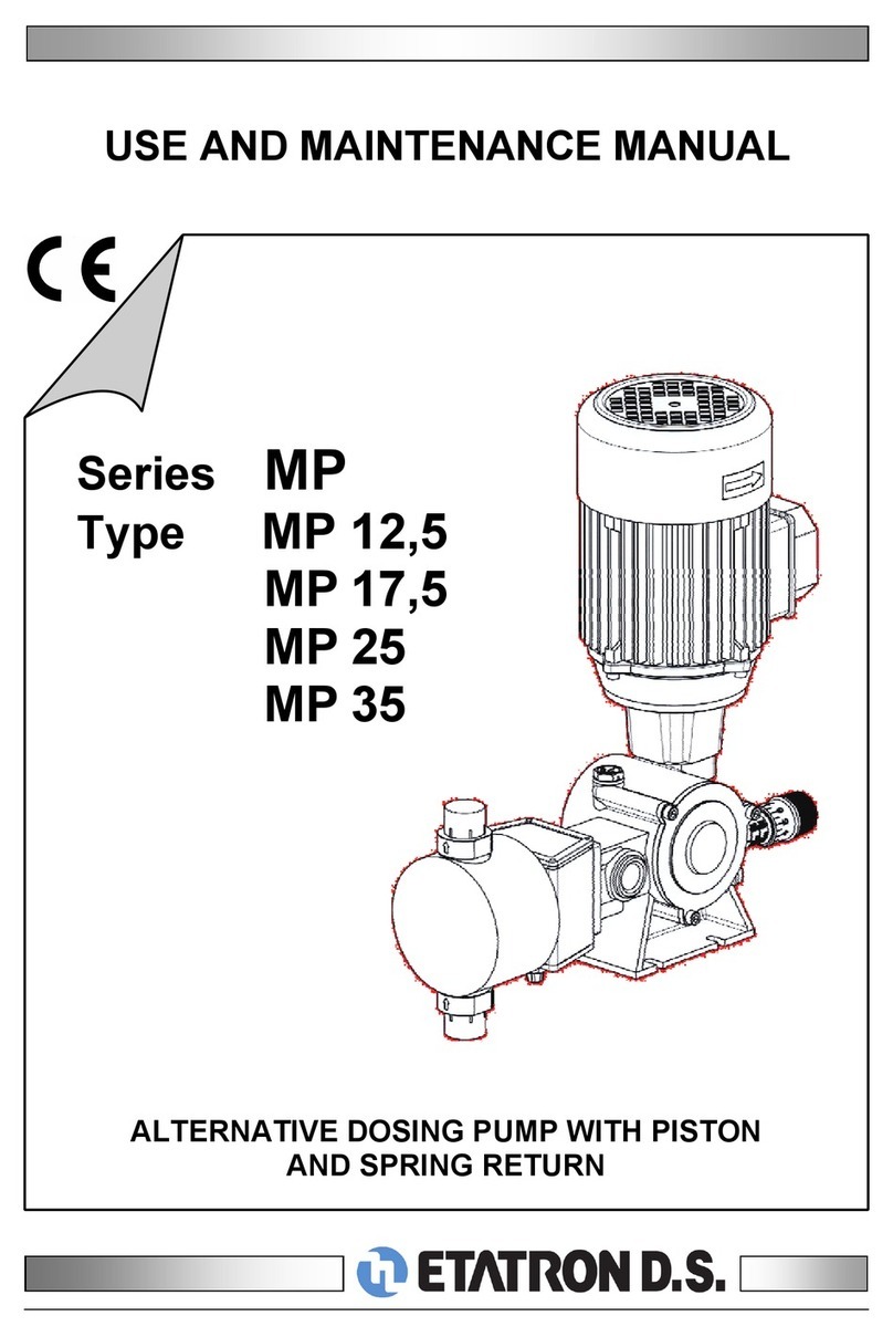 ETATRON D.S. MP Series Use and maintenance manual