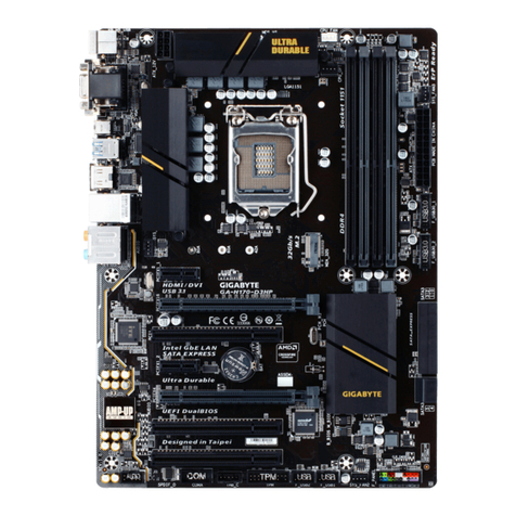 Gigabyte GA-H170-D3HP User manual