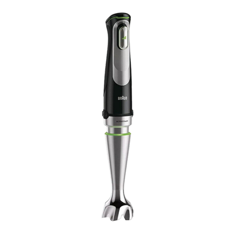 Braun MultiQuick 9 MQ 9007x User manual