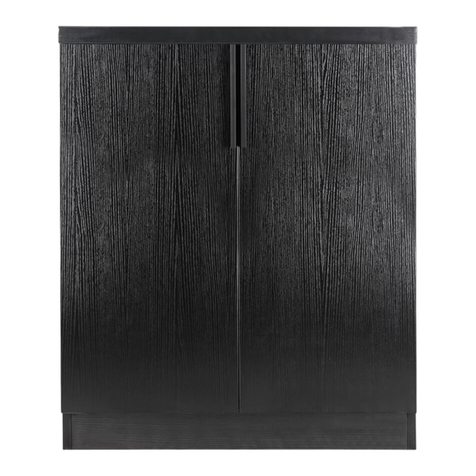 comfortel COLOUR BAR CABINET II 8861 User manual