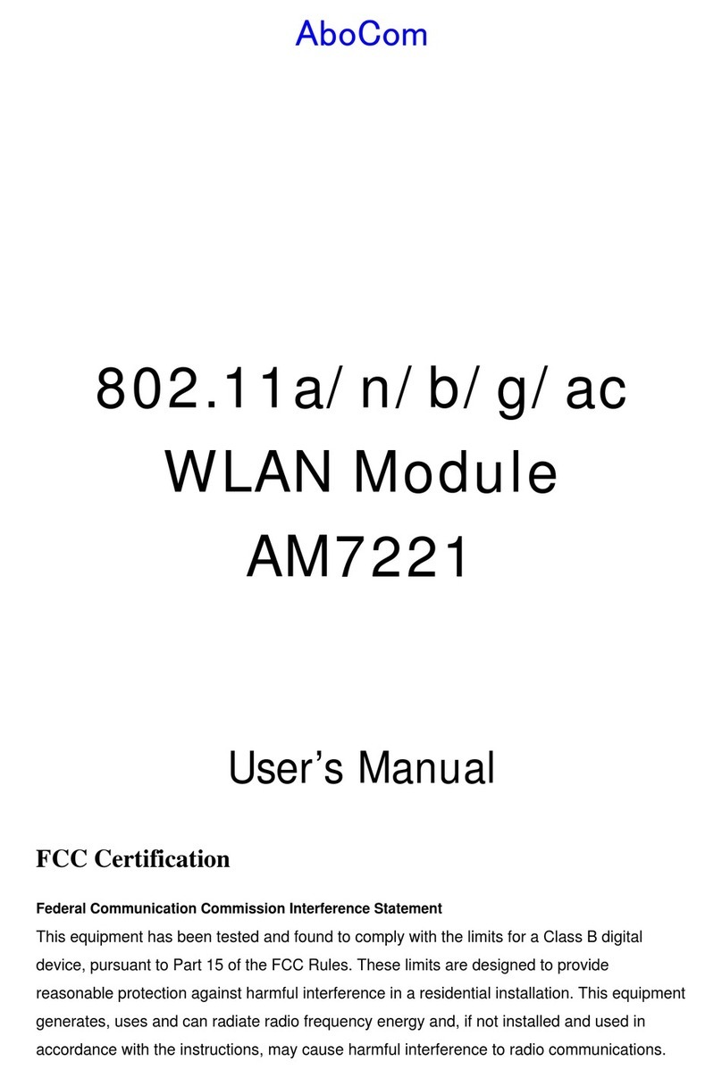 Abocom AM7221 user manual