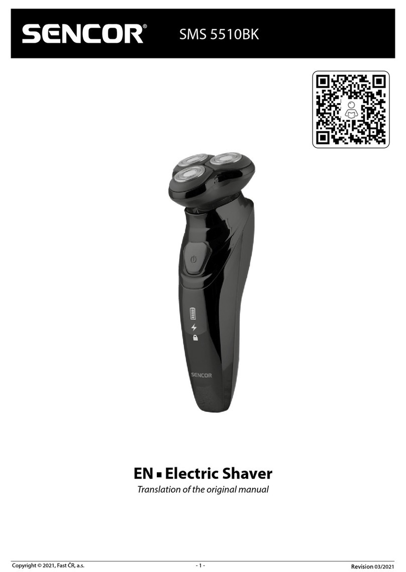 Sencor SMS 5510BK Translation of the original manual