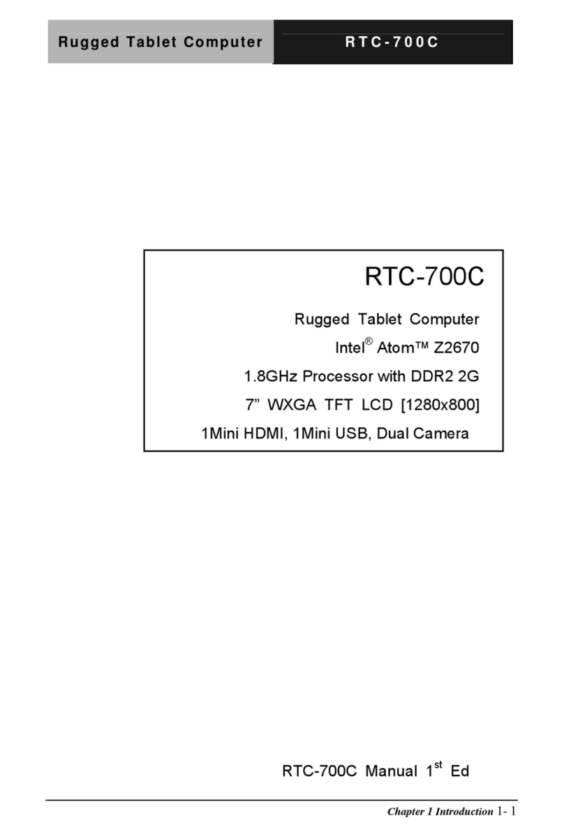 Aaeon RTC-700C User manual Aaeon RTC-700C User manual