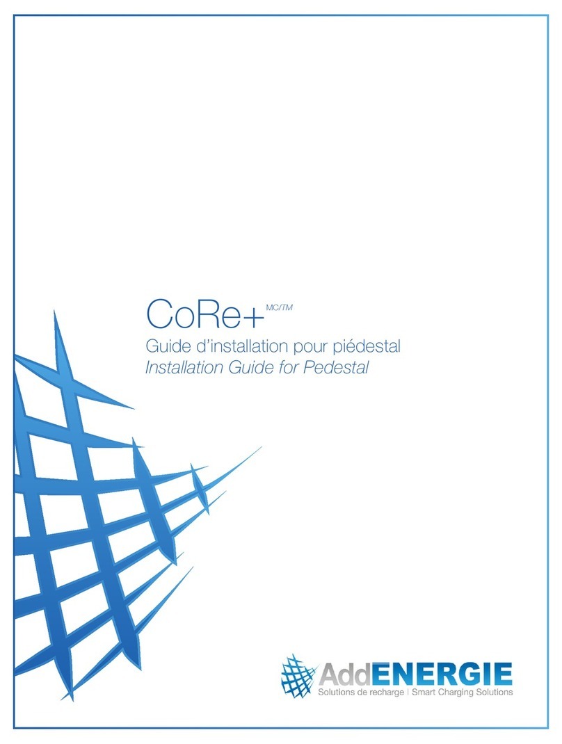 AddEnergie CoRe+ C+V1-PED-ADD installation guide