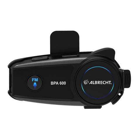 Albrecht BPA 600 manual