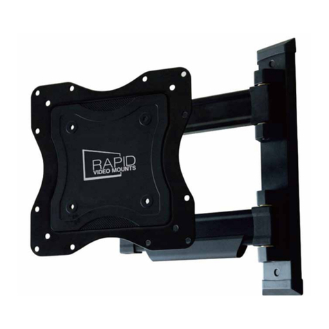 Rapid video mounts RVM-44FM60 instruction manual