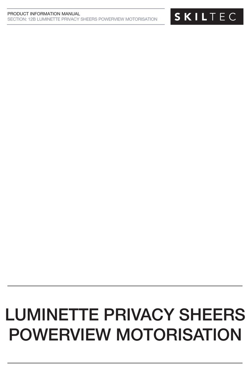 SKILTEC LUXAFLEX LUMINETTE Parts list manual
