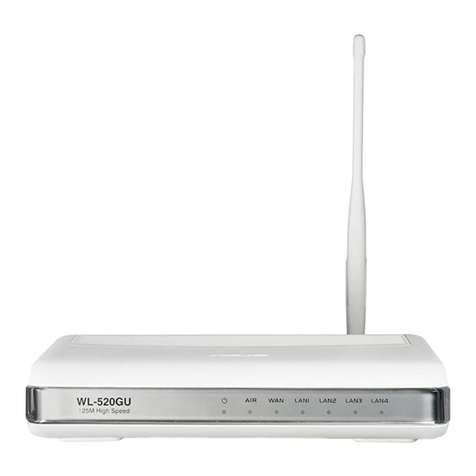 Asus WL520GC - Wireless Router User manual