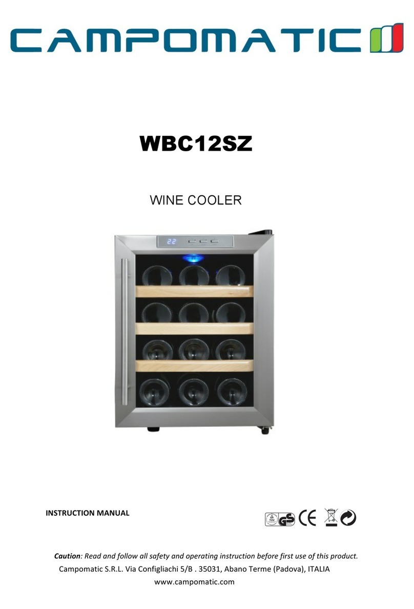 Campomatic WBC12SZ instruction manual