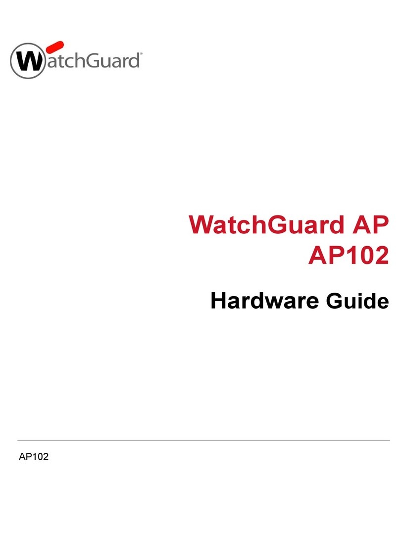 Watchguard AP102 Installation instructions