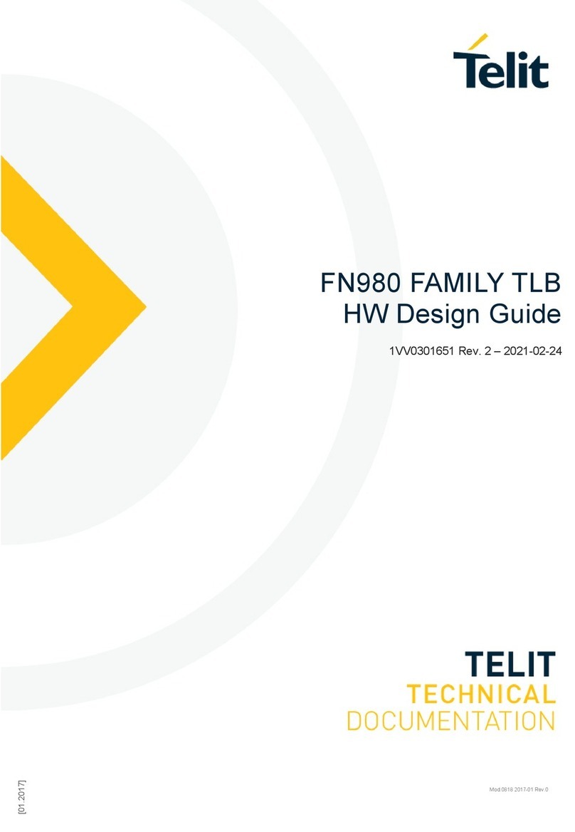Telit Wireless Solutions FN980 Design guide