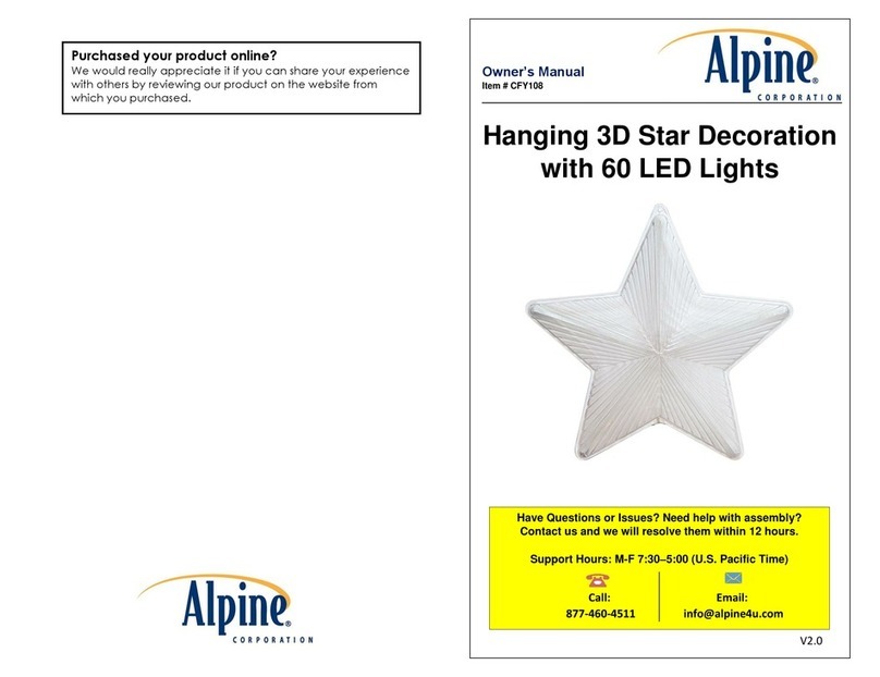 Alpine CFY108 owner's manual Alpine CFY108 owner's manual
