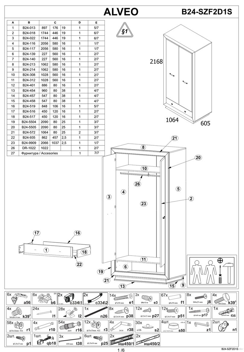 BLACK RED WHITE ALVEO B24-SZF2D1S User manual BLACK RED WHITE ALVEO B24-SZF2D1S User manual